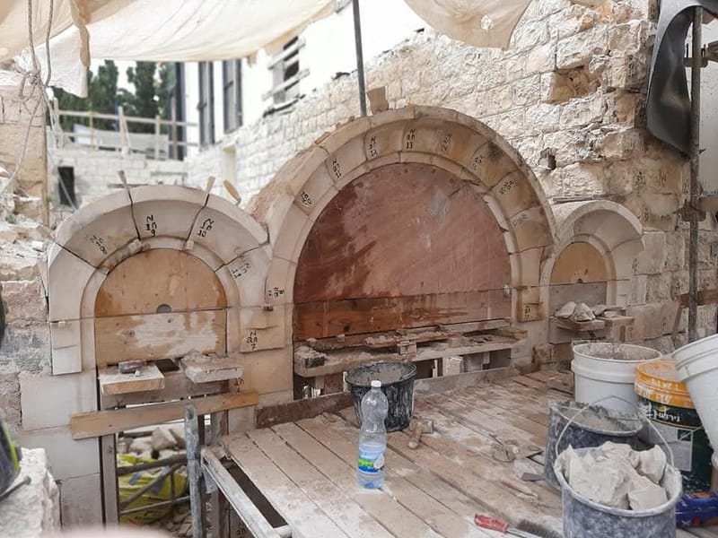 שימור מבנים ואתרים היסטוריים, הכנת תיקי תיעוד, ליווי פרוייקטים ועוד