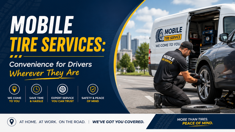 Mobile Tire Services: Convenience for Drivers Wherever They Are