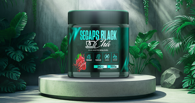 Secaps Black - Chá                                                           R$209,90