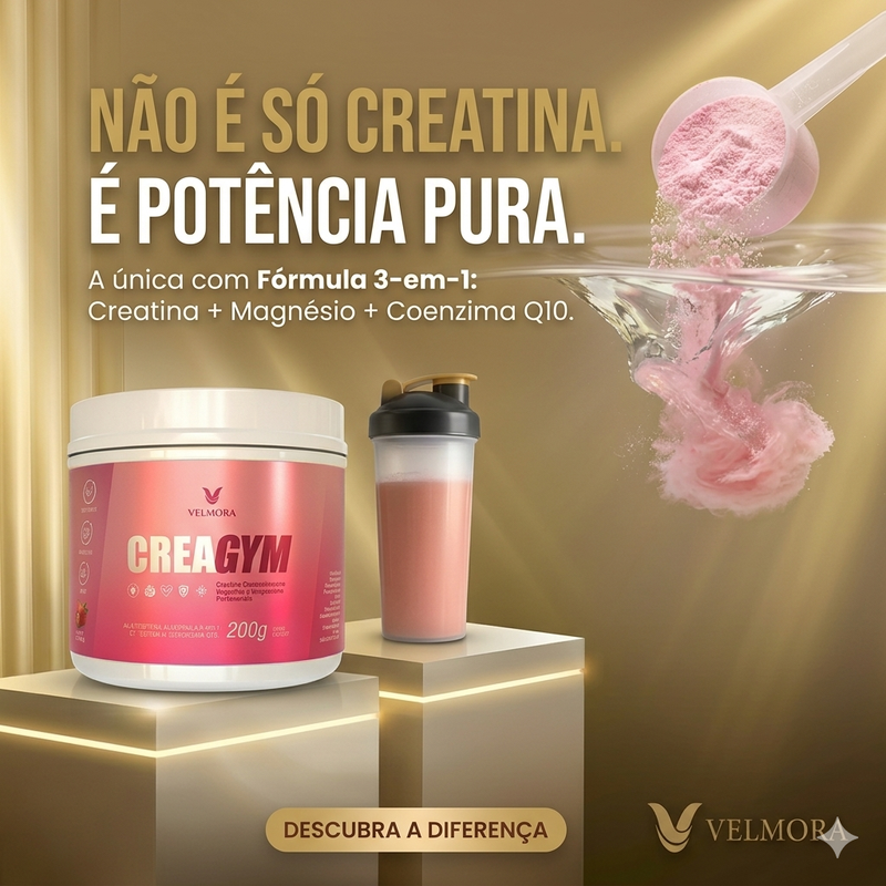 CreaGym - 5 Meses 10% de Desconto Vendedor: GM BUSINESS 12x de R$ 51,82 Ou R$ 476,10 à vista