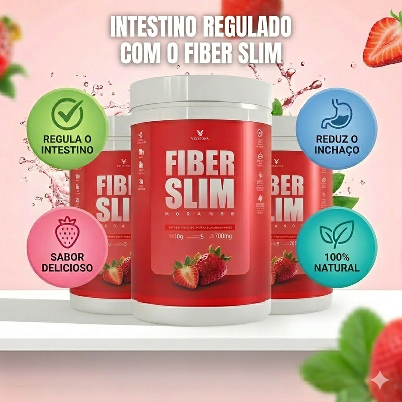 FIberSlim - 5 Meses 12x de R$ 45,63 Ou R$ 415,35 à vista