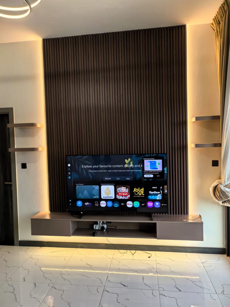 TV Media Wall