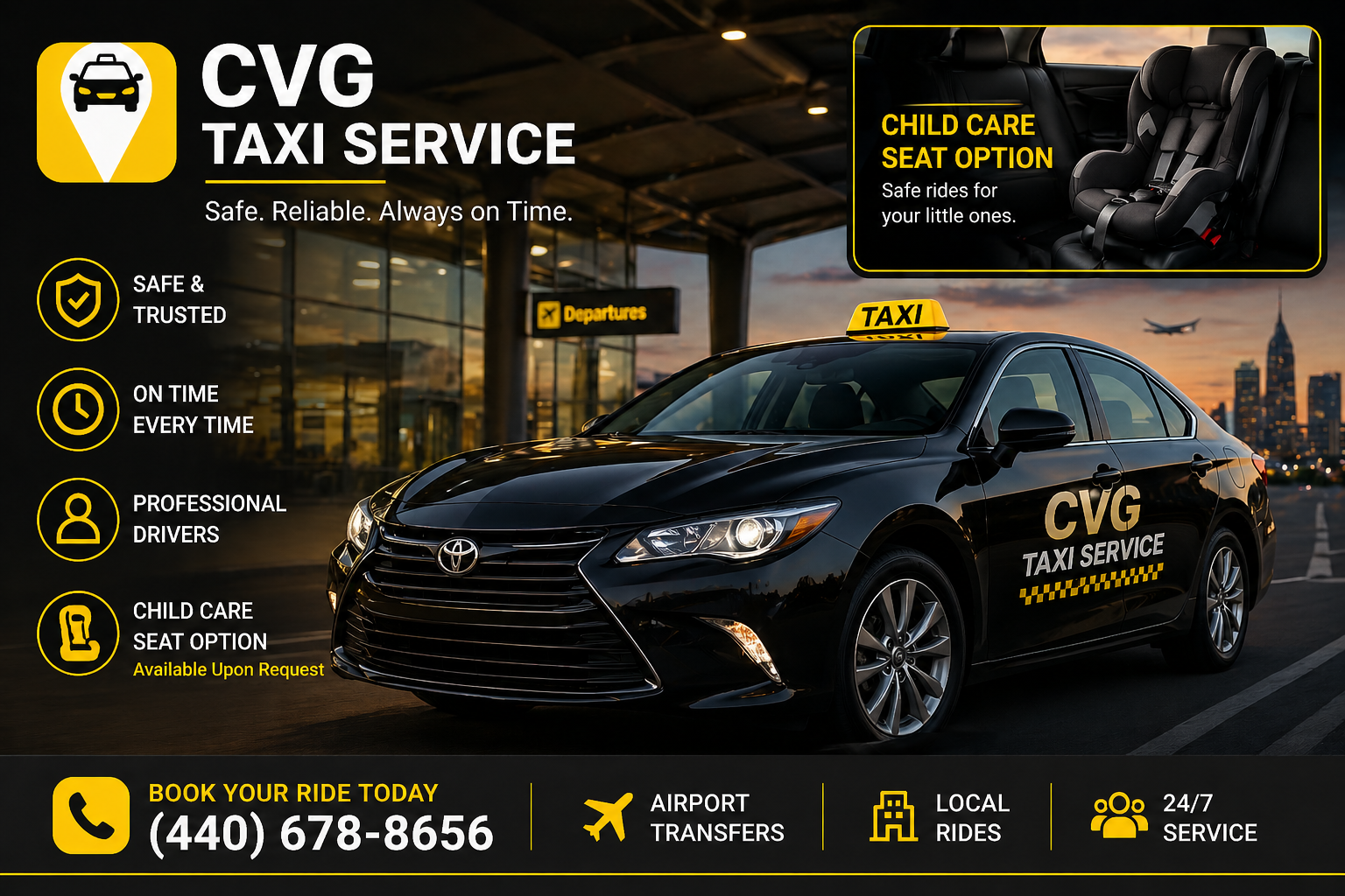 Professional Airport Transportation Designed for Every Traveler