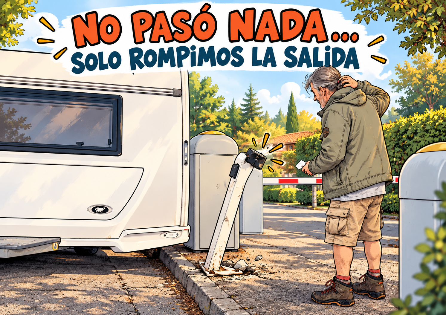 NO PASÓ NADA… SOLO ROMPIMOS LA SALIDA