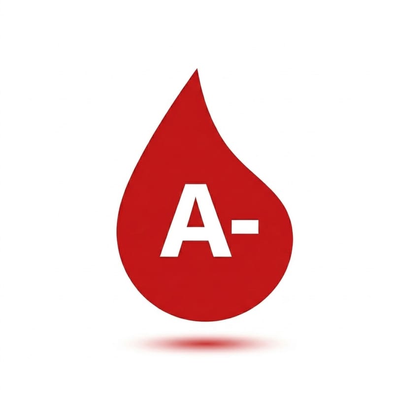 A Negative (A-) Blood