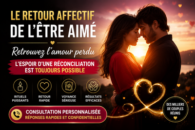 Le retour affectif de l'être aimé : comment retrouver l'amour perdu ?