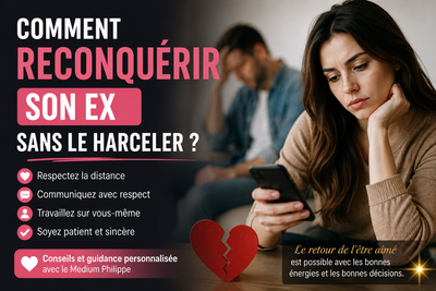Comment reconquérir son ex sans le harceler ?
