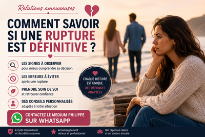Comment savoir si une rupture est définitive ?