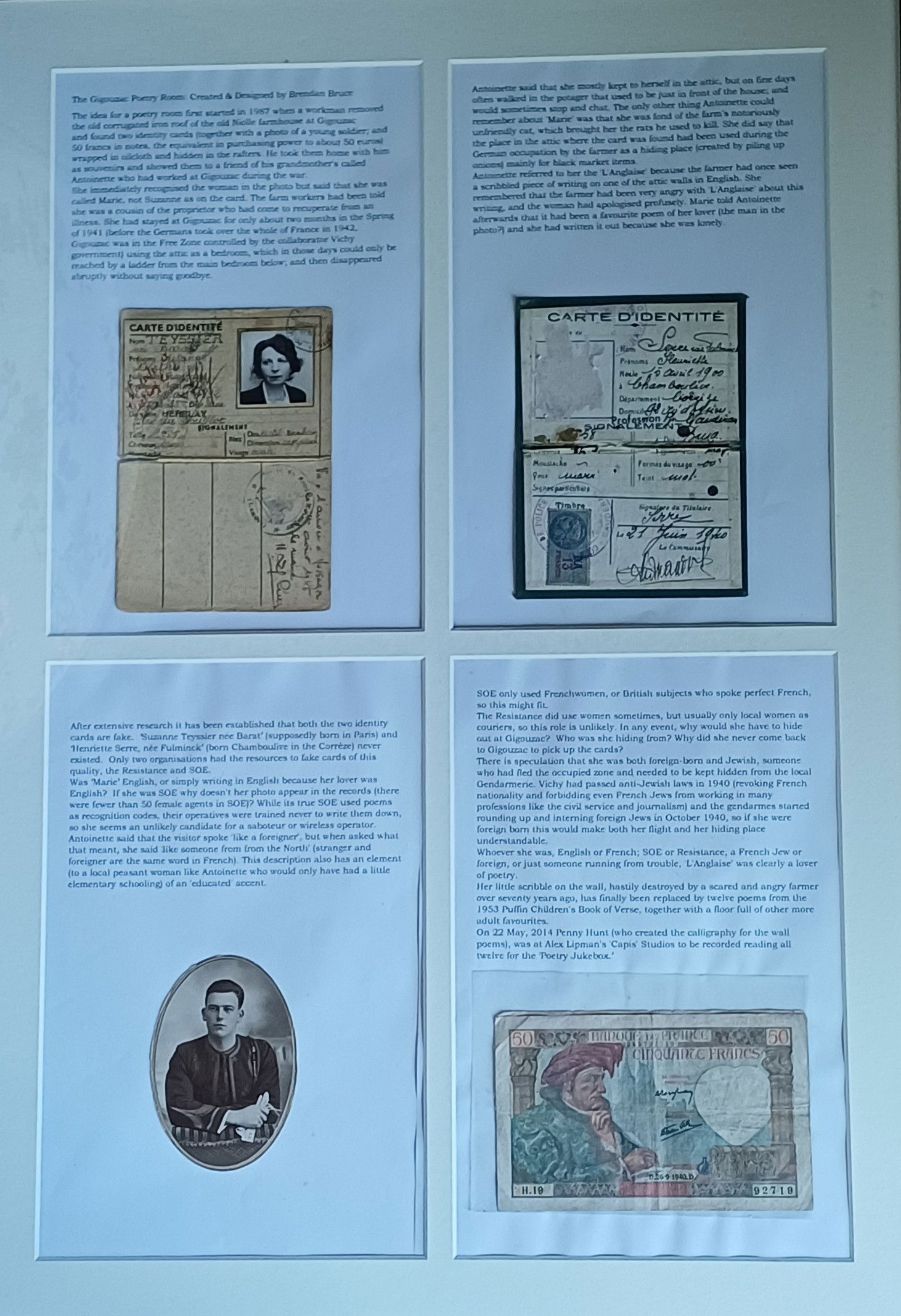 POETRY ROOM BACK STORY