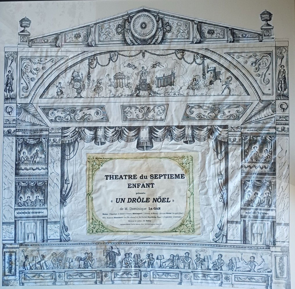 UN DROLE NOEL THEATRE POSTER