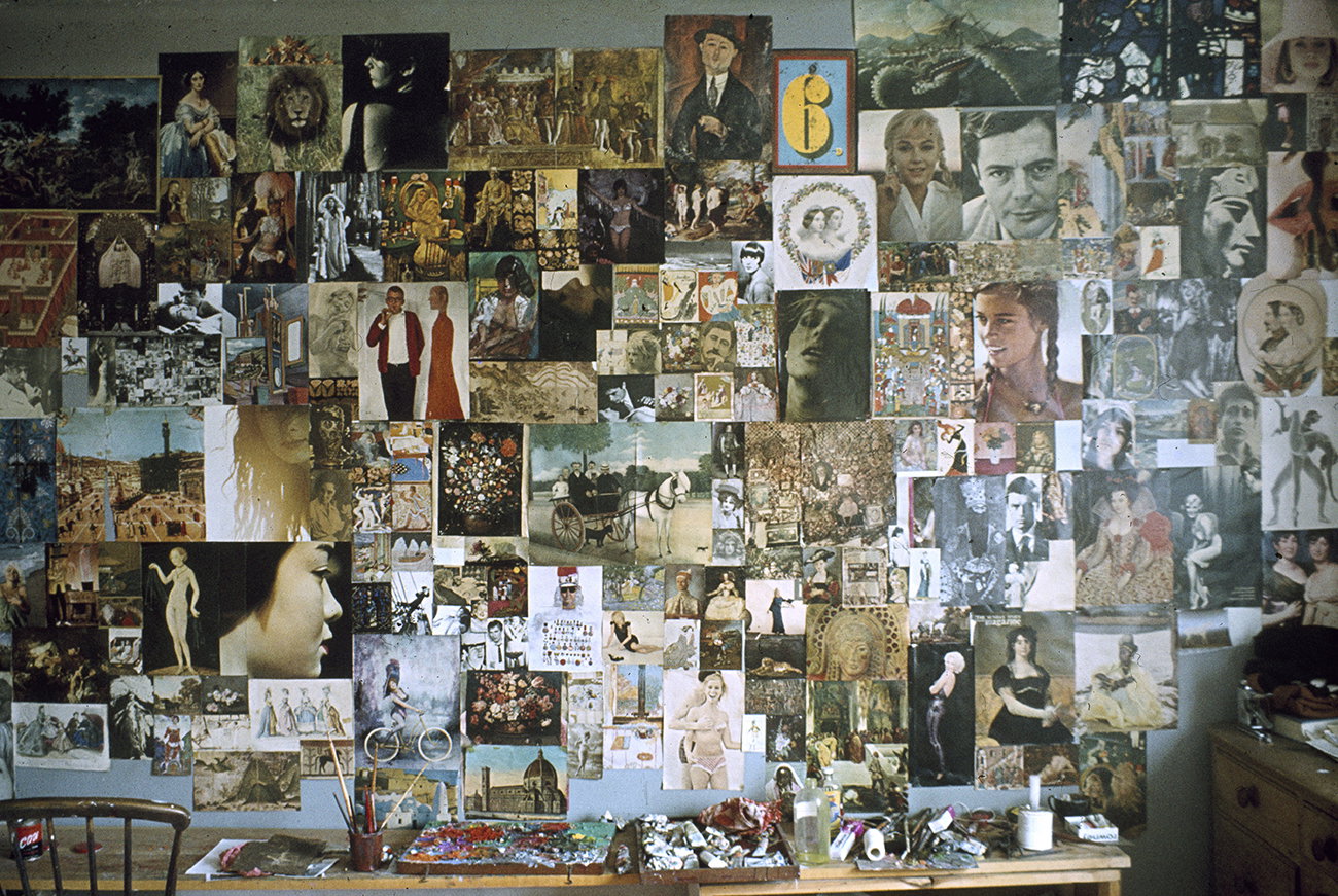 PAULINE BOTY STUDIO WALL