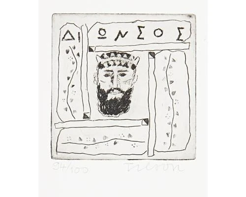 HESIOD'S CROWN, Joe Tilson