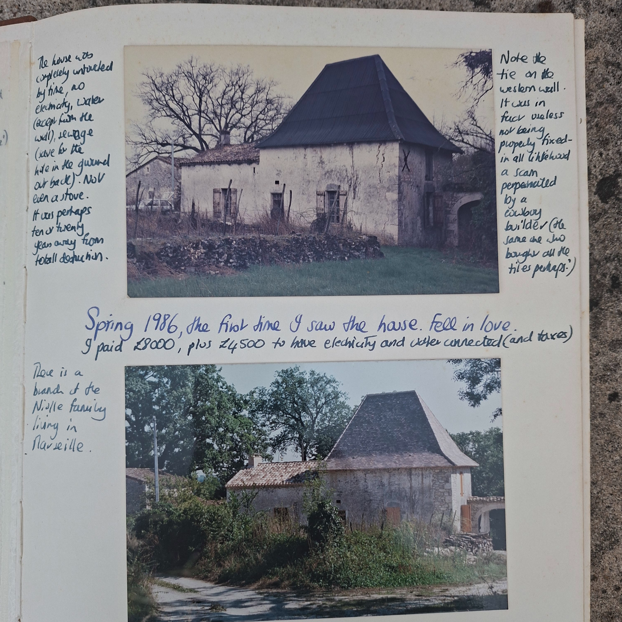 "Idyllic hill top hamlet" Forty years on