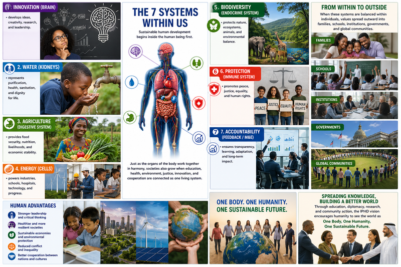Its start from individuls into communities or societies