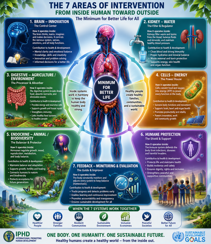 The 7 Systems Within Us