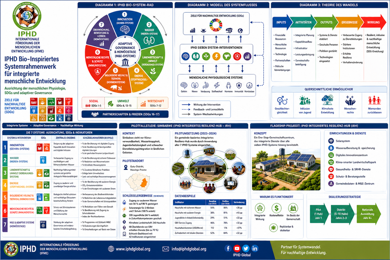 IPHD Bio-Inspired Systems Framework for Staff Excellence and SDG Impact