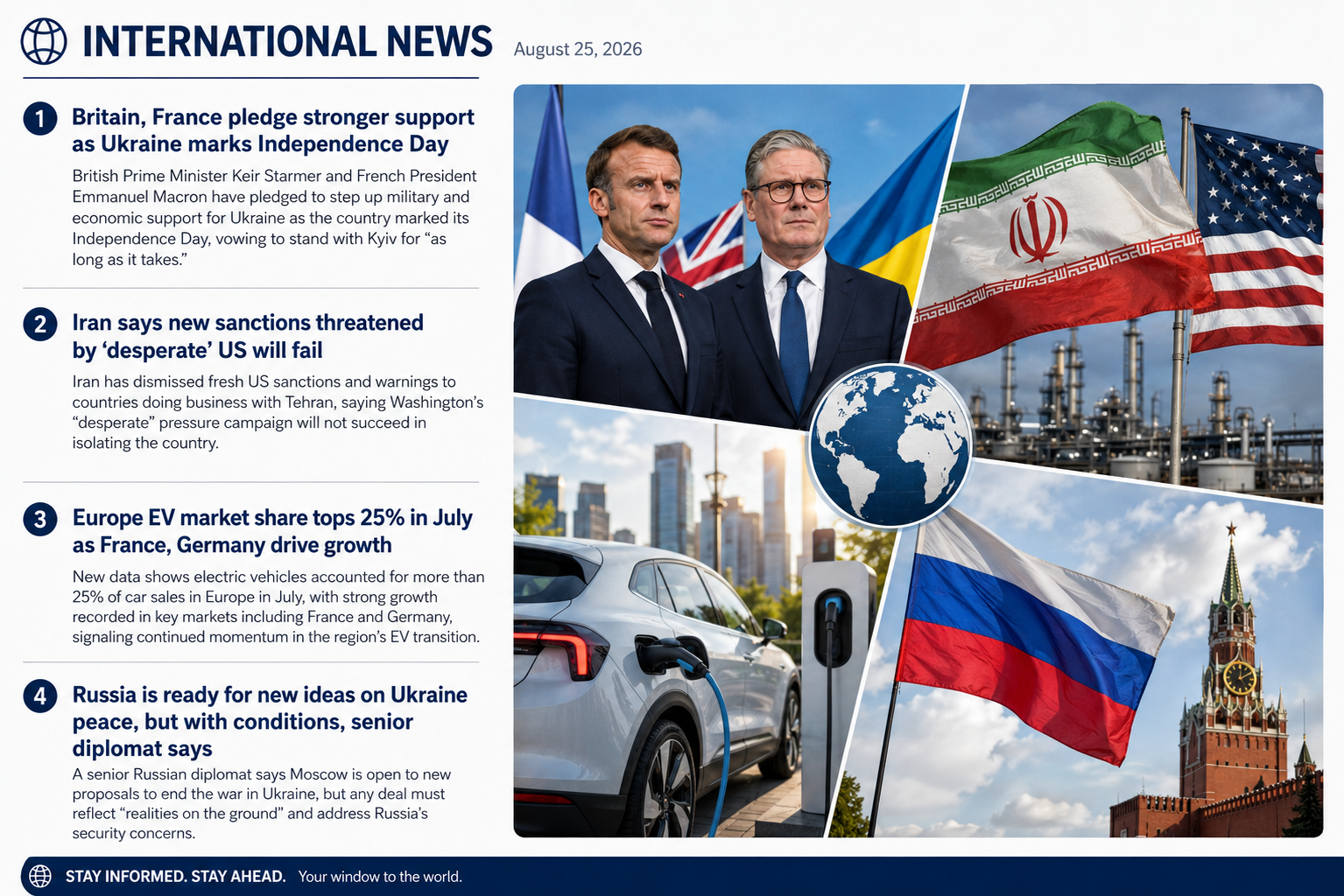 For World News Headlines