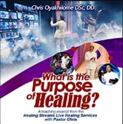 What is the purpose of healing
