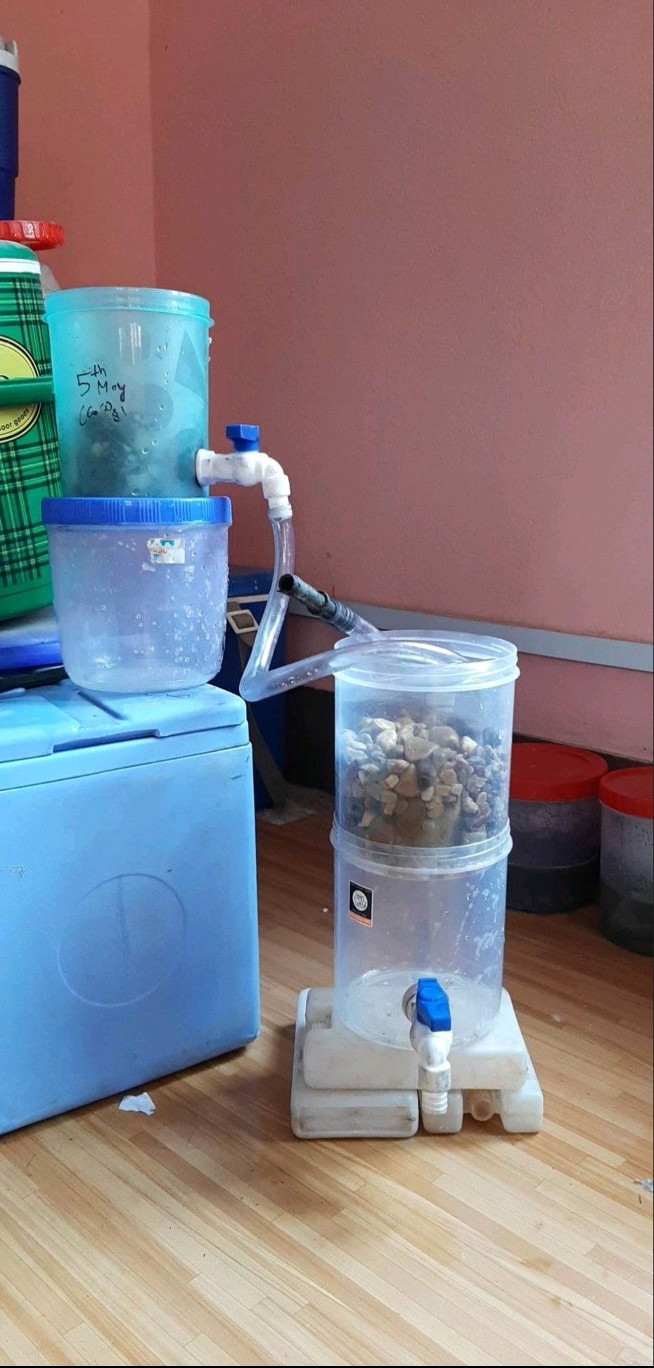 Semicontineous Biofilm Reactor for Wastewater Treatment