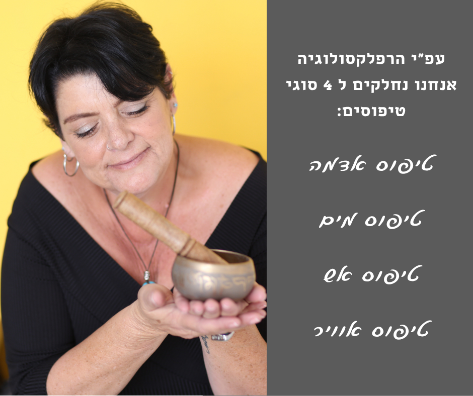 ארבעת הטיפוסים עפ"י הרפלקסולוגיה