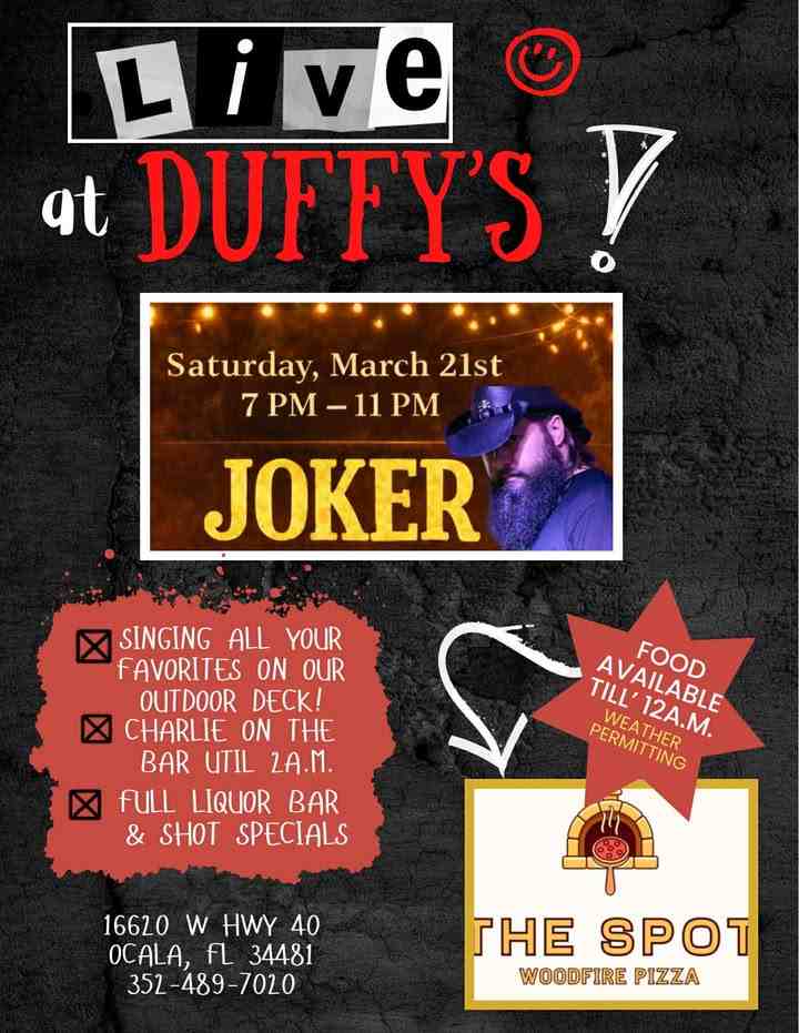 Live Entertainment At Duffy's Patio