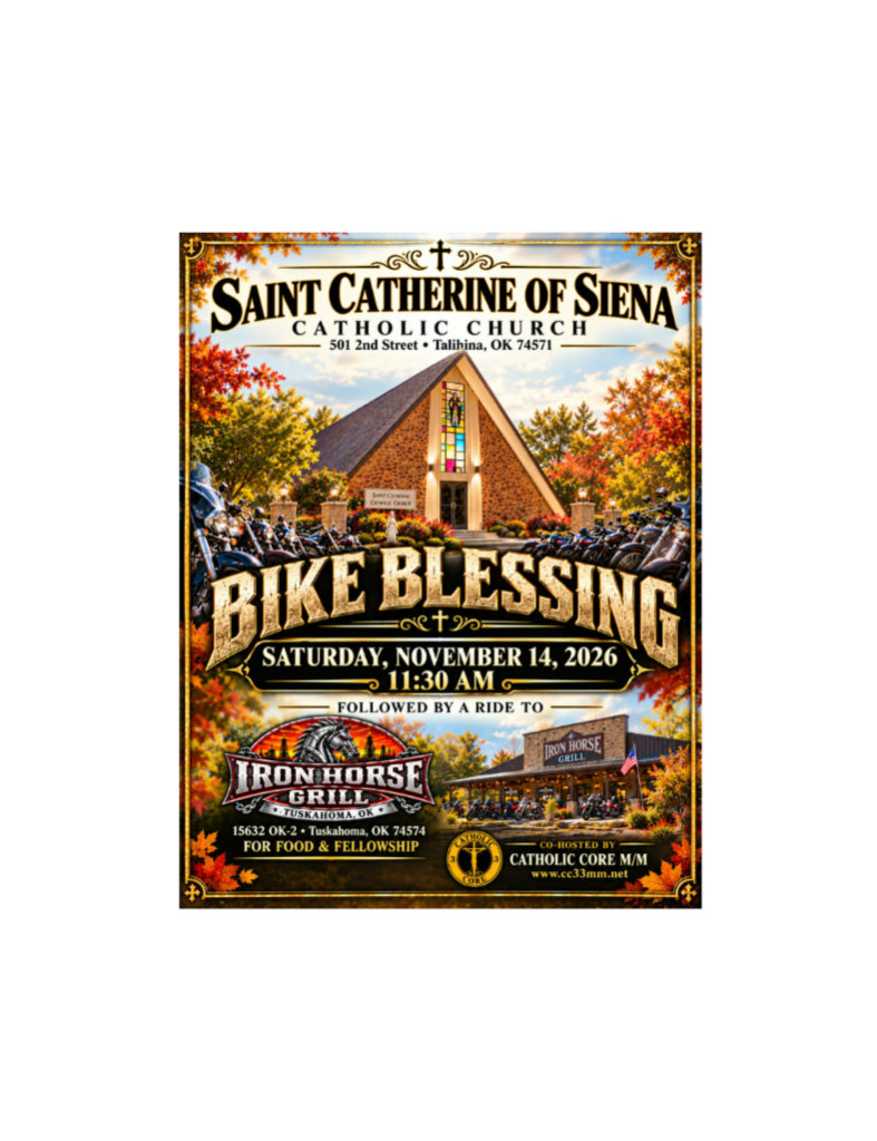 Saint Catherine of Siena Bike Blessing