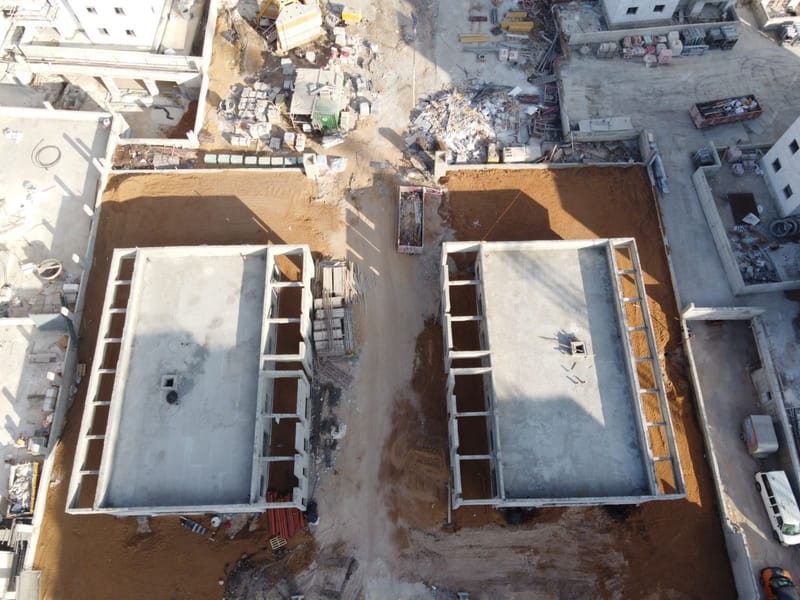 הקמת מתחם גני ילדים רחל המשוררת ונעמי שמר , יבנה 