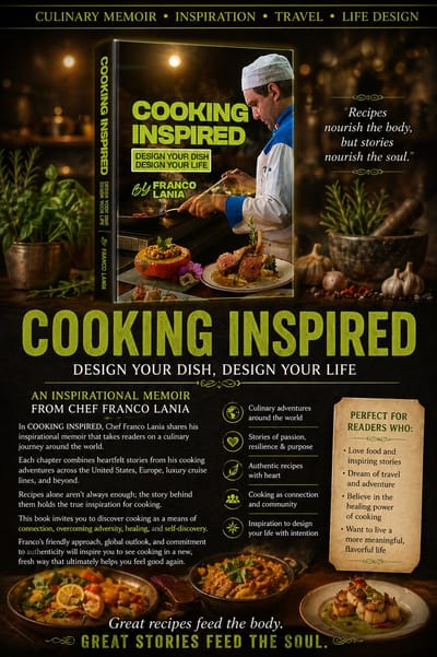 Featured Reads: Cooking Inspired: Design Your Dish Design Your Life