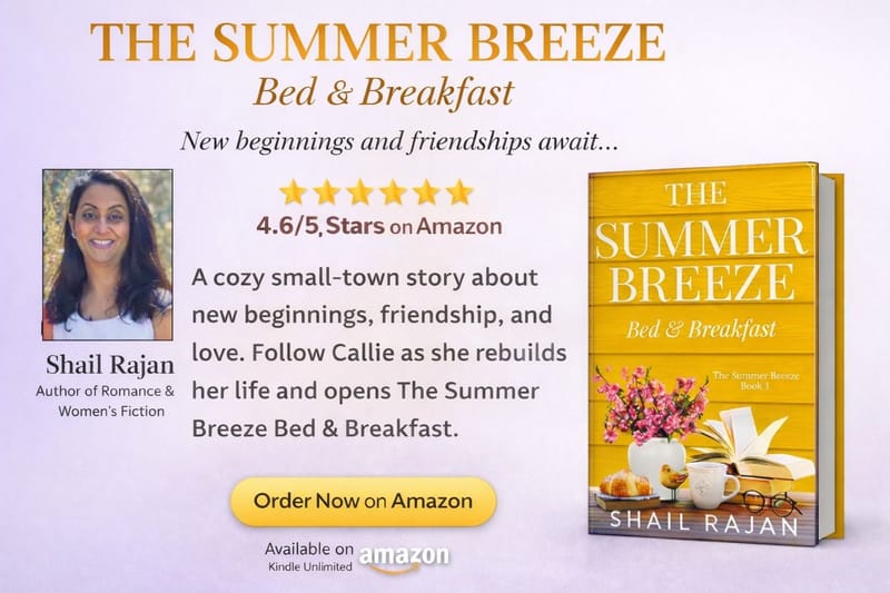 AUTHOR SPOTLIGHT WITH SHAIL RAJAN [FICTION]