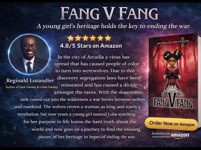 AUTHOR SPOTLIGHT WITH  REGINALD LOZANIDER [ Action & Adventure Fantasy]