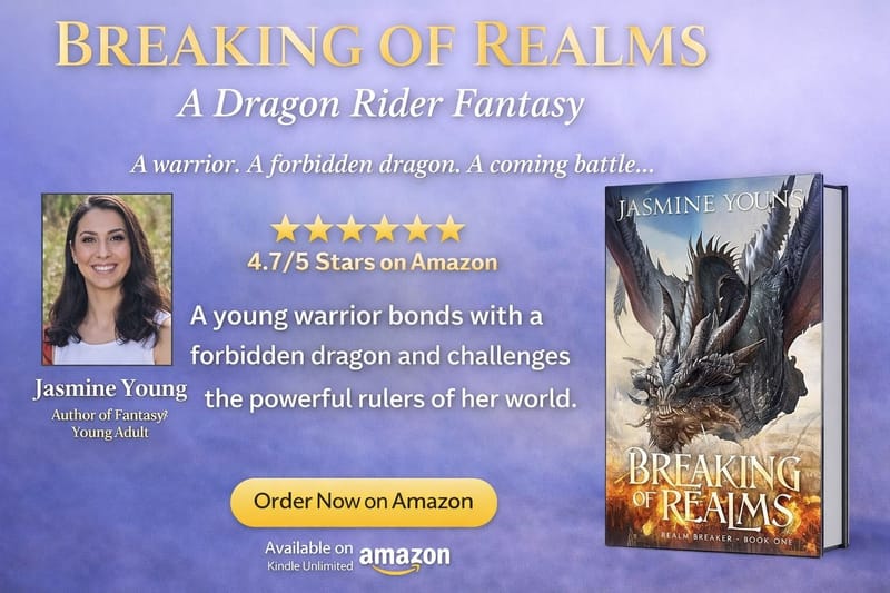 THE AUTHOR'S TABLE  WITH JASMINE YOUNG [FANTASY]