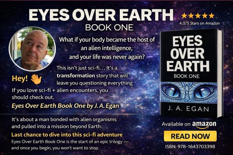 AUTHOR SPOTLIGHT WITH J. A. EGAN [SCIENCE FICTION]