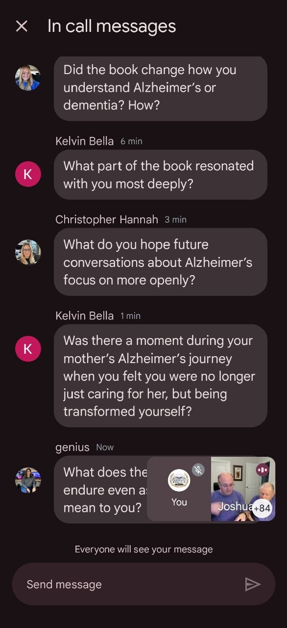 Community Discussion Moments