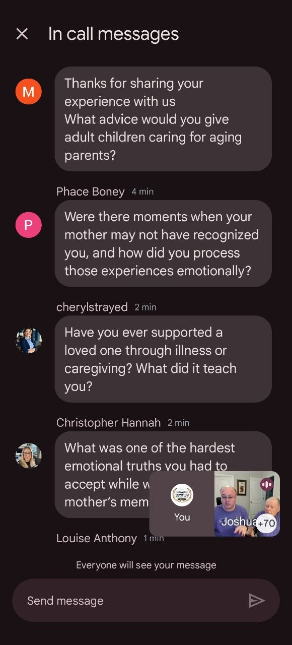 Community Discussion Moments