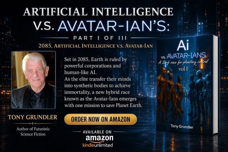 AUTHOR SPOTLIGHT WITH AUTHOR TONY GRUNDLER [CYBERPUNK SCIENCE FICTION]