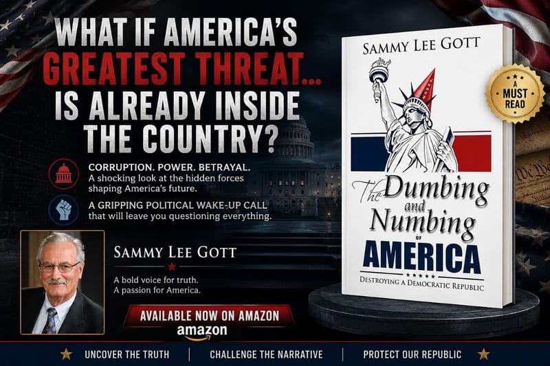 AUTHOR SPOTLIGHT WITH AUTHOR SAMMY LEE GOTT. [POLITICAL IDEEOLOGIES & DOCTRINES]