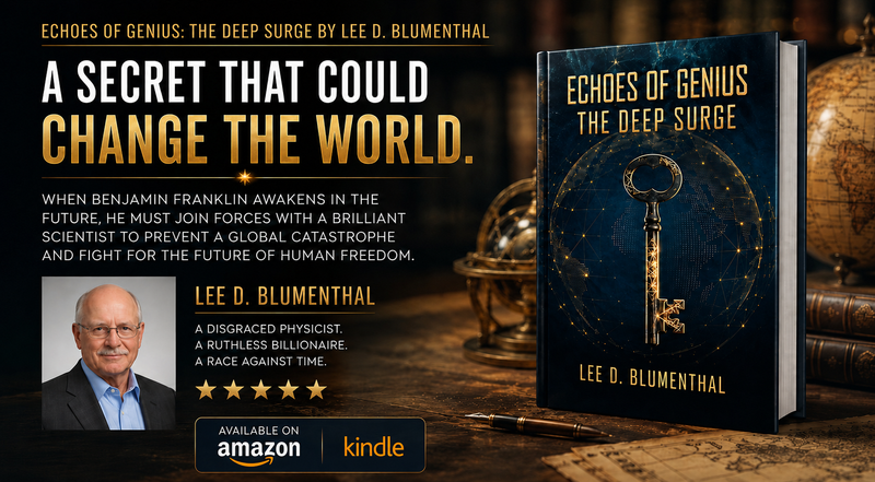 AUTHOR SPOTLIGHT WITH AUTHOR LEE. D BLUMENTHAL [TECHNOTHRILLERS, ALTERNATE HISTORY SCIENCE FICTION]