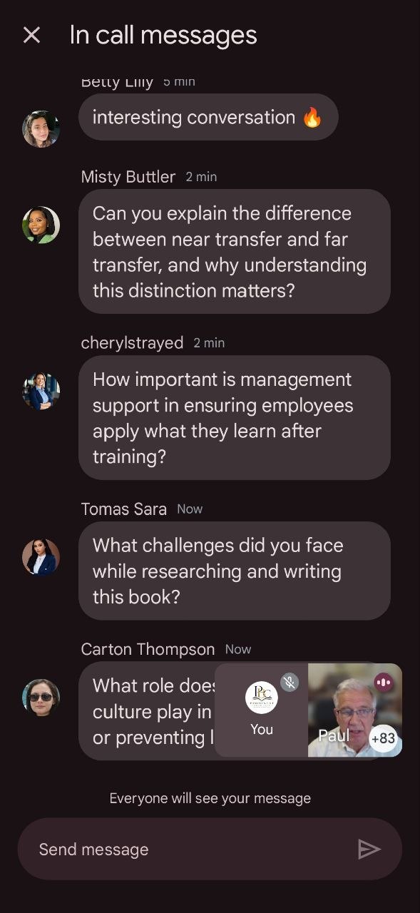 Community Discussion Moments