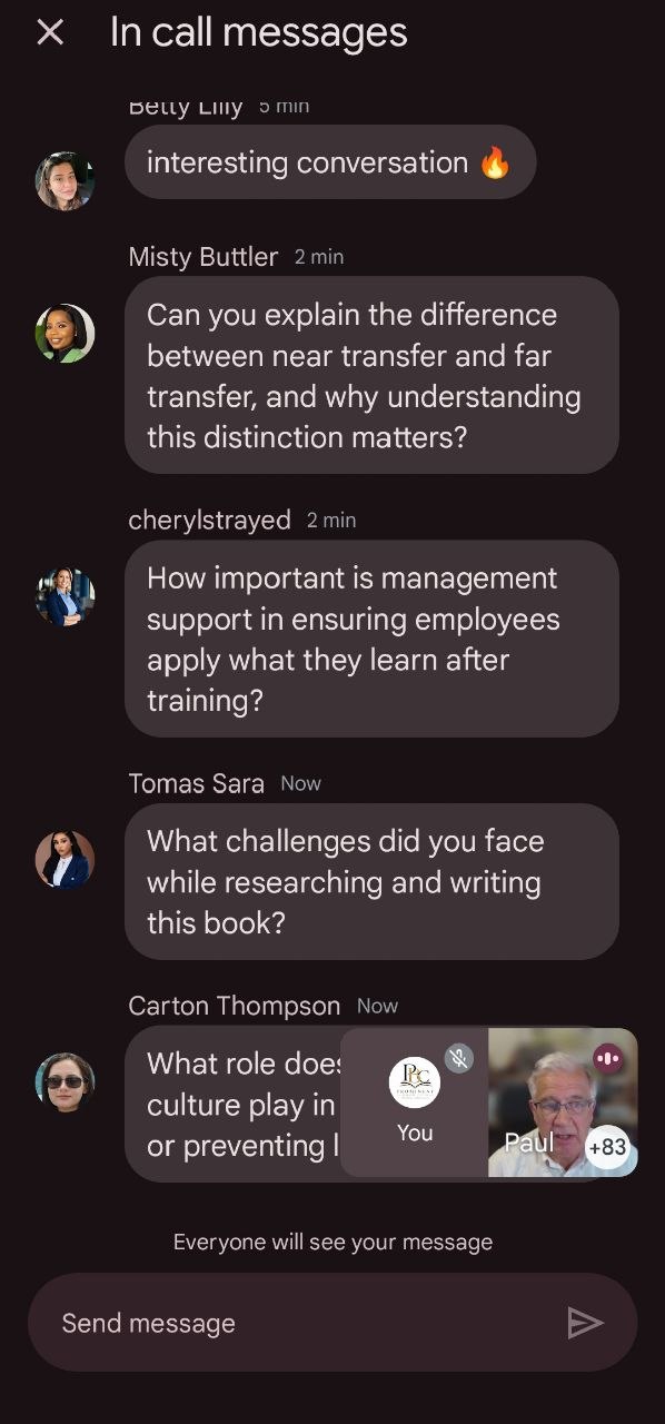 Community Discussion Moments