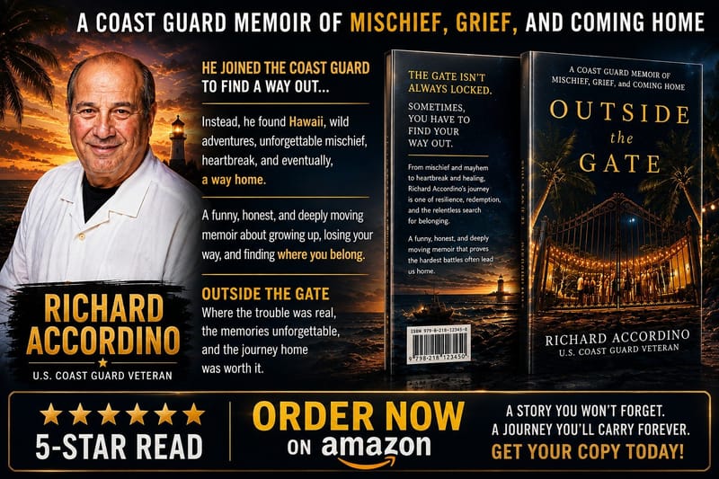 AUTHOR SPOTLIGHT WITH AUTHOR RICHARD ACCORDINO [BIOGRAPHIES & MEMOIR/ HISTORICAL]