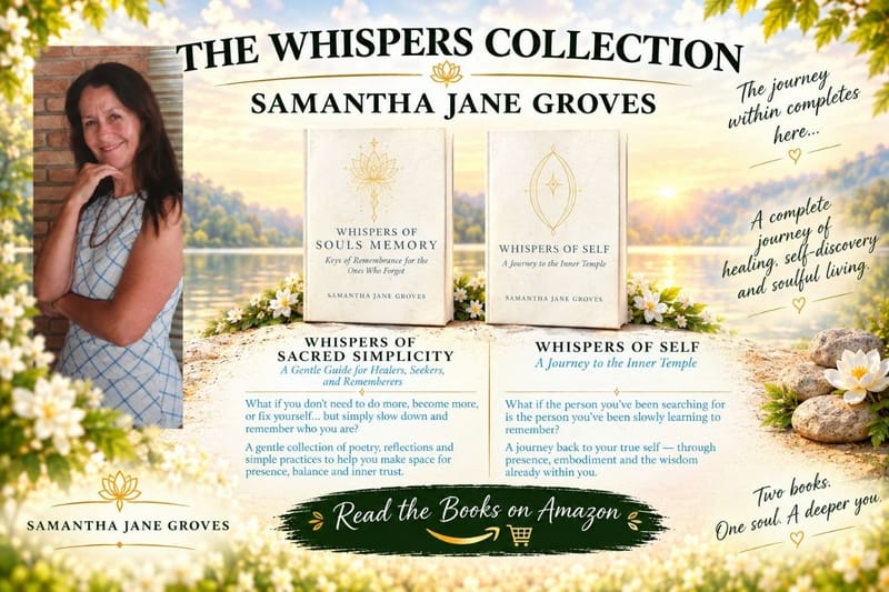 AUTHOR SPOTLIGHT WITH AUTHOR SAMANTHA JANE GROVES. [RELIGION & SPIRITUALITY/ NEW AGE/ MEDITATION]