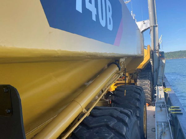 Loading and on board securing