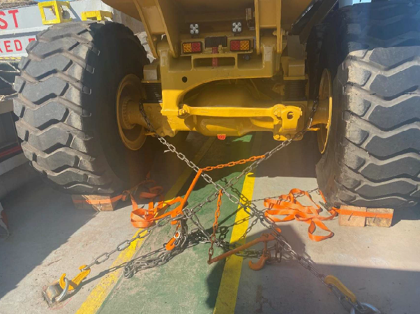 Loading and on board securing
