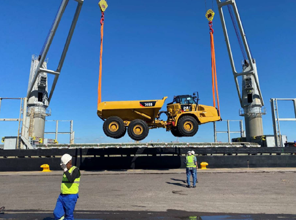 Loading and on board securing