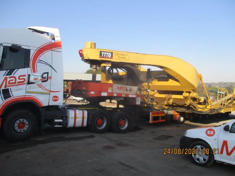 From Collection in Johannesburg, storage in Durban, and delivery to port for shipment