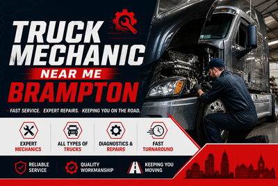 Top-Rated Roadside Truck Repair Brampton | On-Site Truck Service