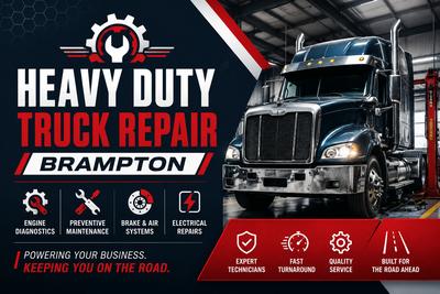 Heavy Duty Truck Diagnostics and Repair Experts in Brampton
