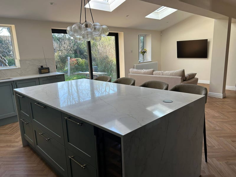 We carry full kitchen fit outs including Electrical and Plumbing works 