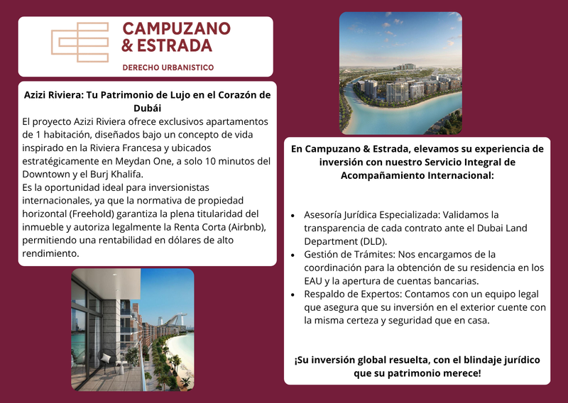 Azizi Riviera: Su Inversión de Lujo en Dubái