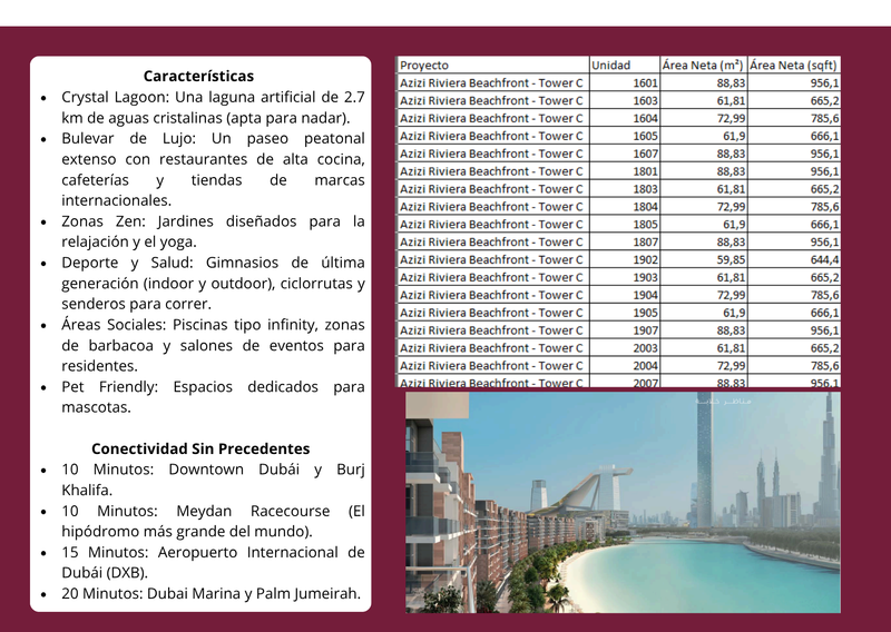 Azizi Riviera: Su Inversión de Lujo en Dubái